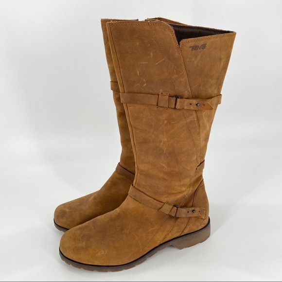 Teva Shoes - Teva De La Vina Waterproof Leather Riding Boots
